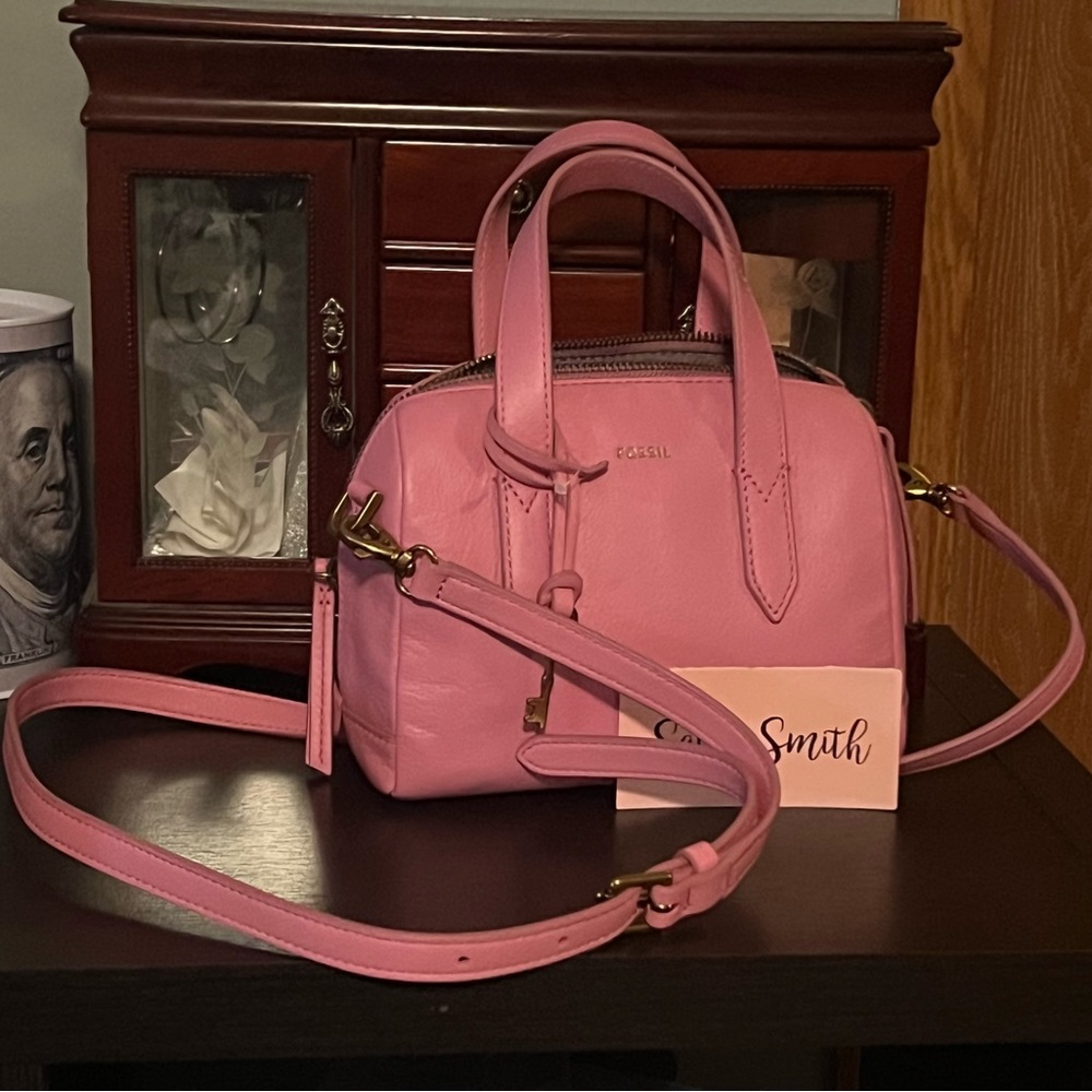 Fossil Mini Sydney Satchel- Country Rose